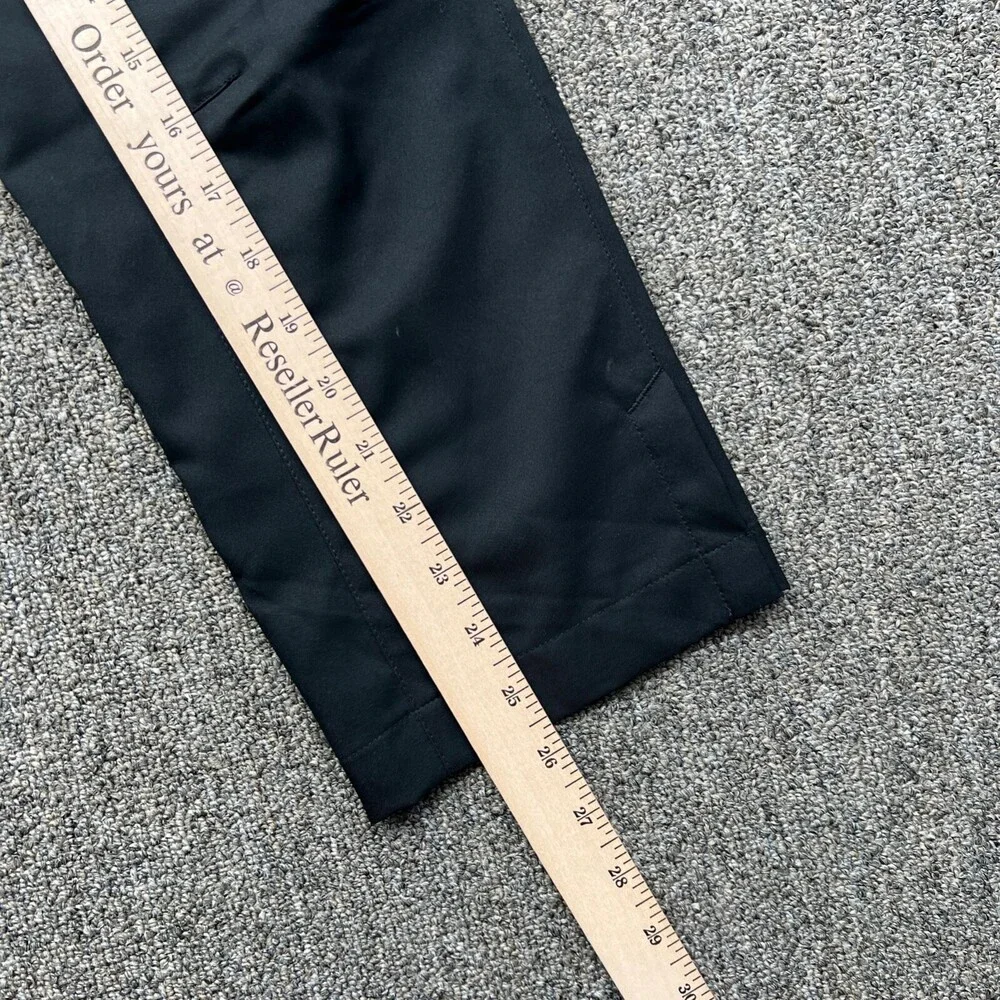 Nike‎ Golf Pants Size 2 Womens Black 28 x 25 Athletic Pants Dri Tour Performance